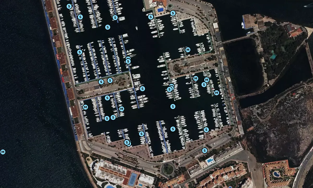 Satelite image of Puerto Tomás Maestre