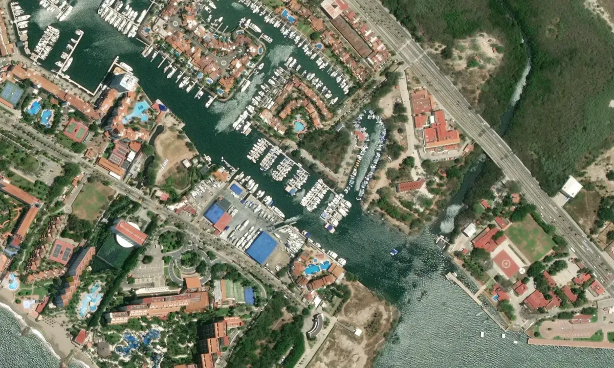 Flyfoto av Puerto Vallarta