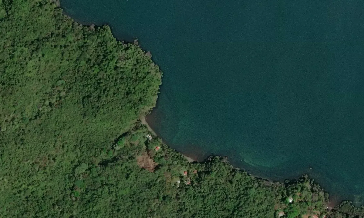 Satelite image of Puerto Viejo