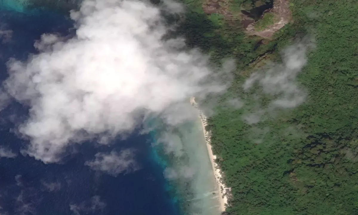 Flyfoto av Pulau Pemanggil West