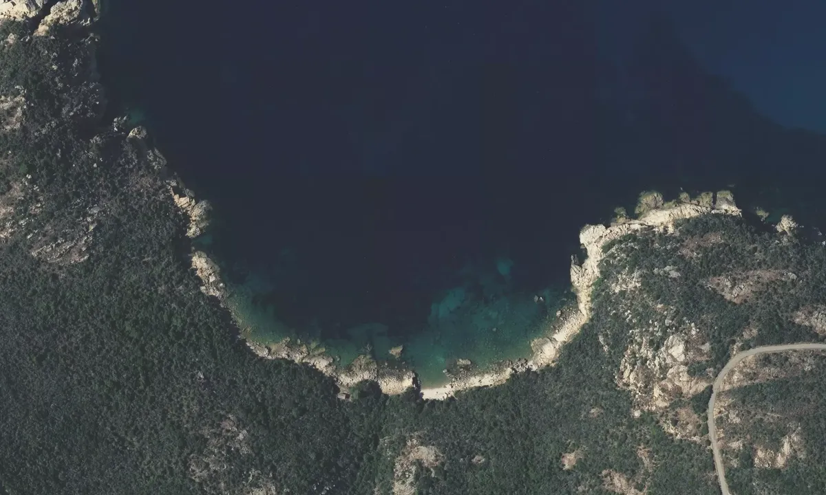 Satelite image of Punta Bianca