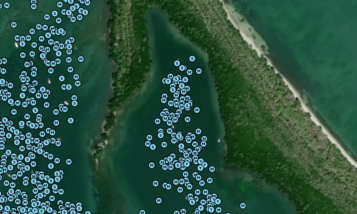 Satelite image of Punta Blanca North