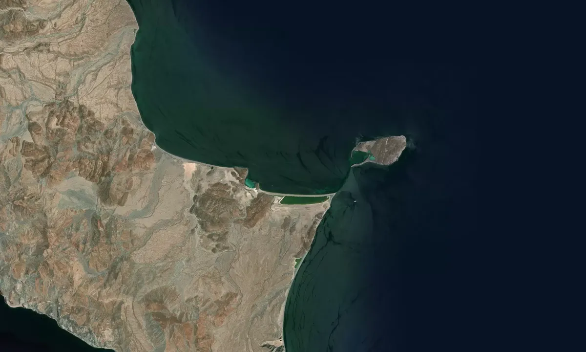 Flyfoto av Punta Cerro Prieto