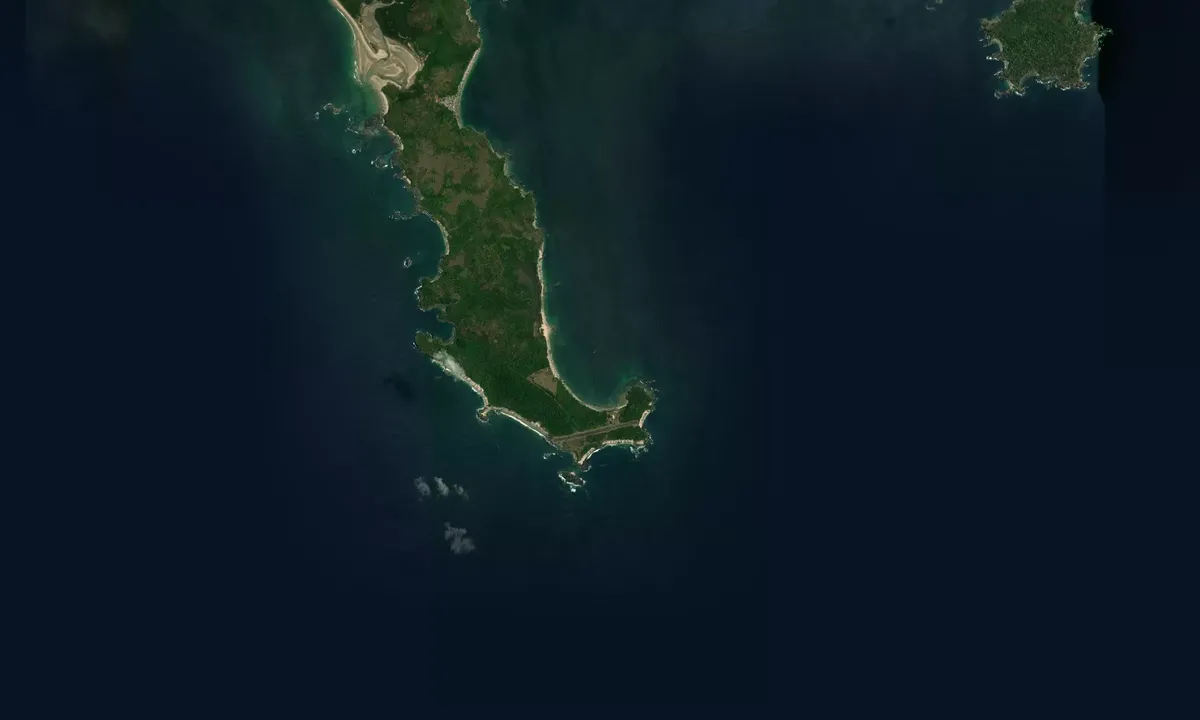 Flyfoto av Punta Cocos