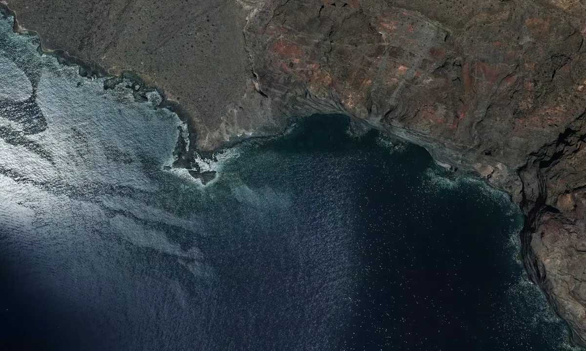 Flyfoto av Punta De La Cueva Grande