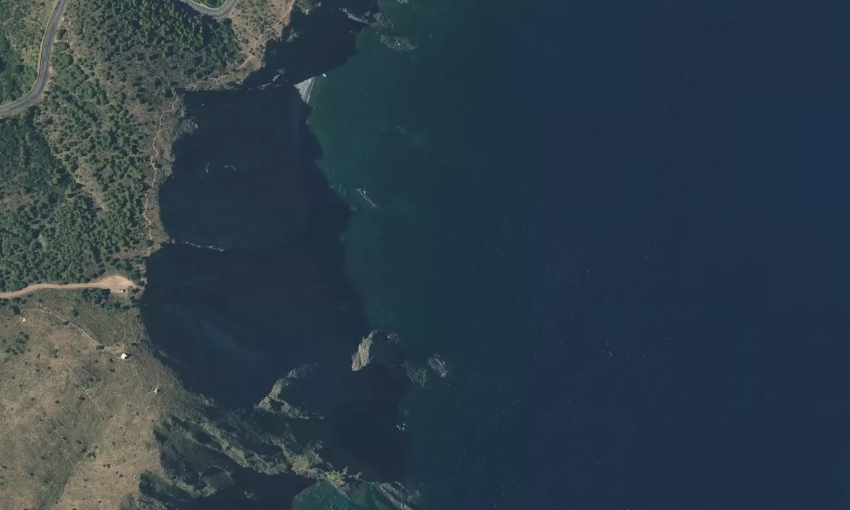 Flyfoto av Punta De l'Ocell