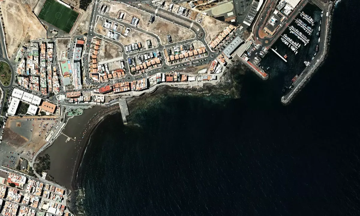 Flyfoto av Punta de Taliarte