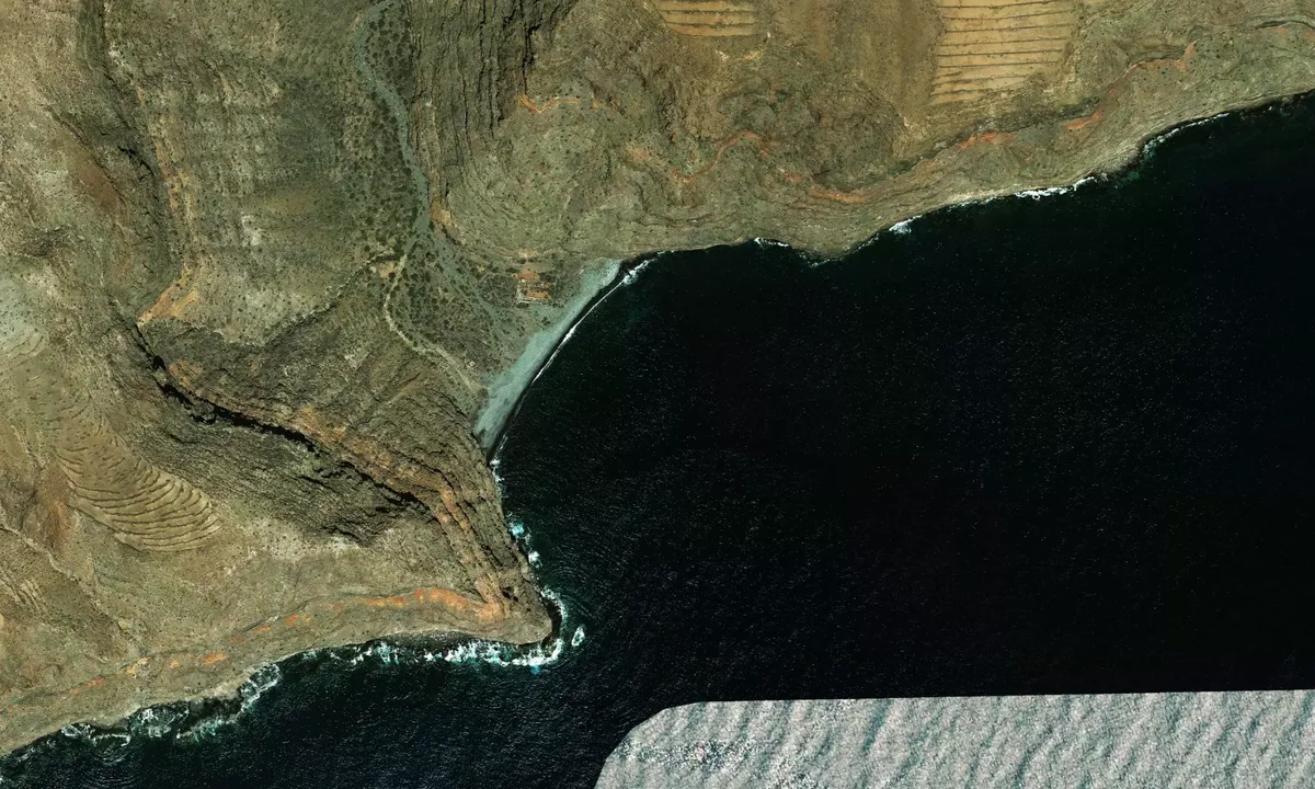 Flyfoto av Punta del Ereses