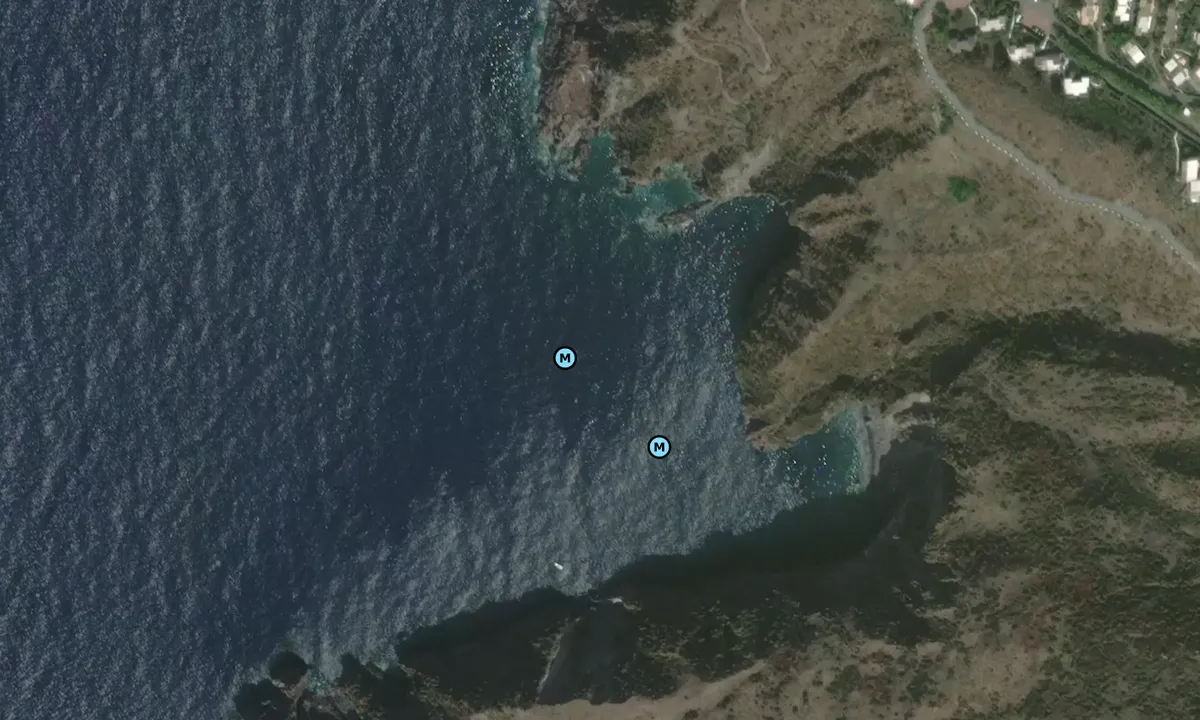 Satelite image of Punta del Monaco