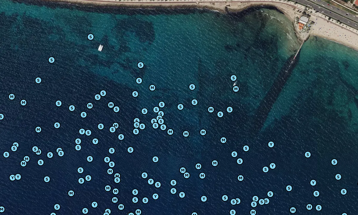 Satelite image of Punta des Gas