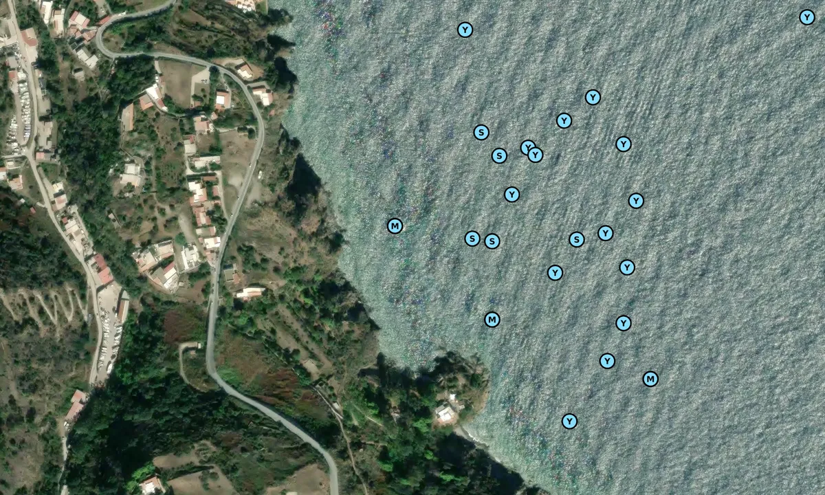 Satelite image of Punta di Capistello Nord