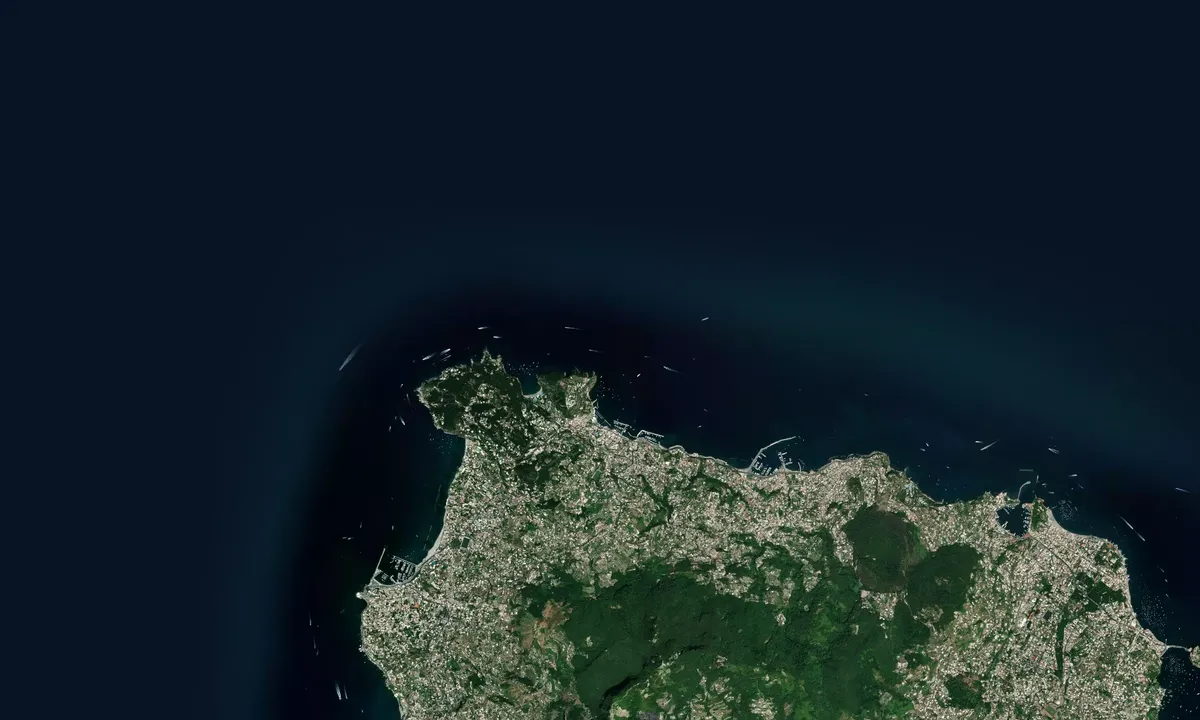 Flyfoto av Punta di M Vico
