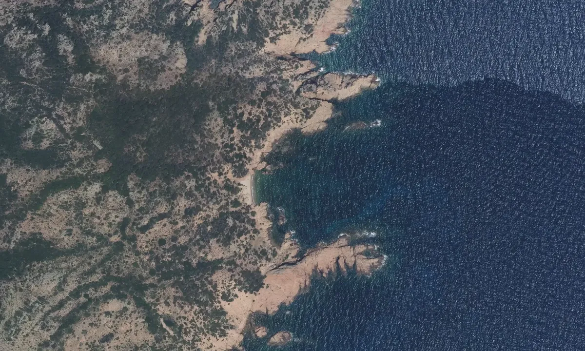 Satelite image of Punta Di U Capicciolu