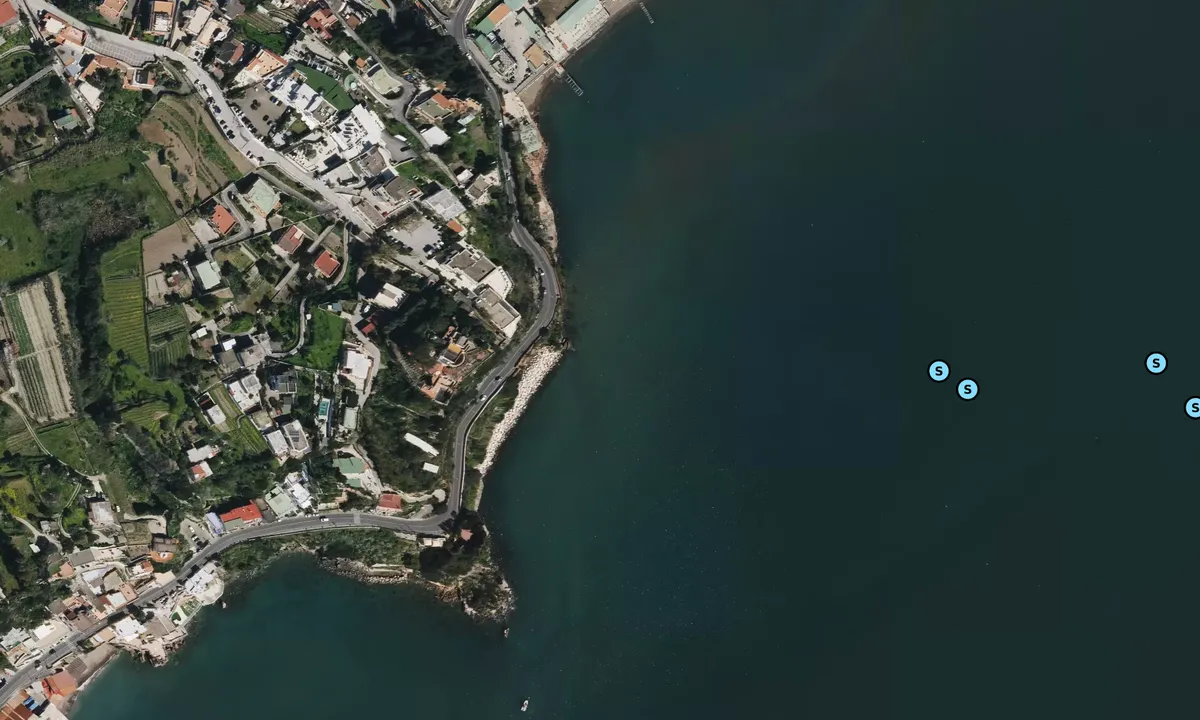 Satelite image of Punta Epitaffio
