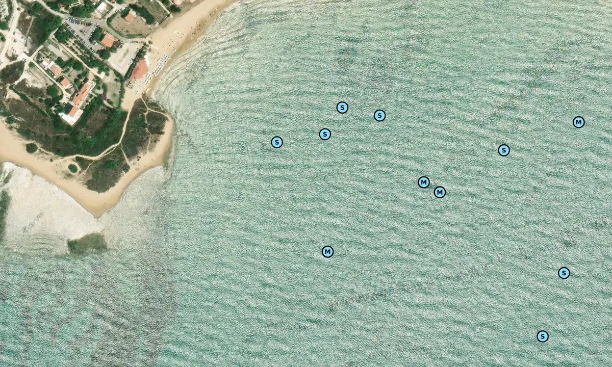 Satelite image of Punta Grande