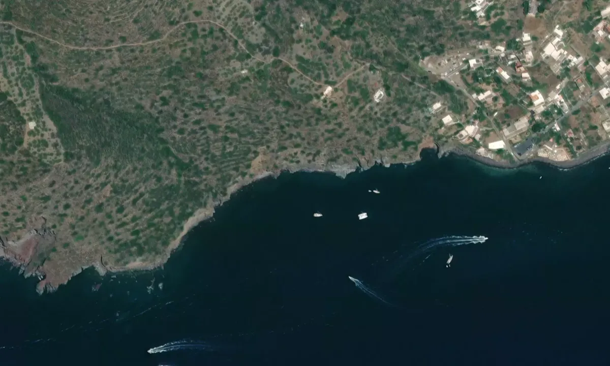 Flyfoto av Punta Grottazza