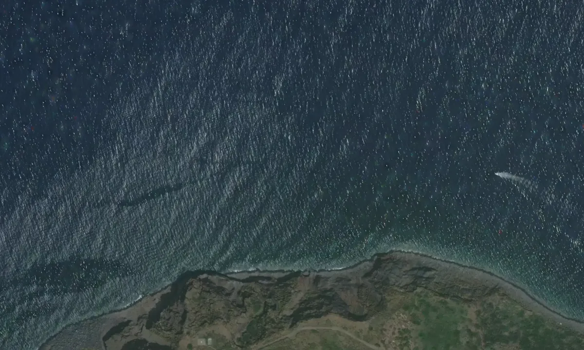 Flyfoto av Punta Labronzo