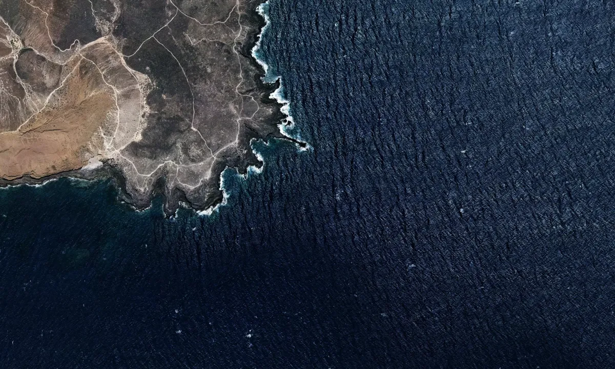 Flyfoto av Punta Montana Amarilla