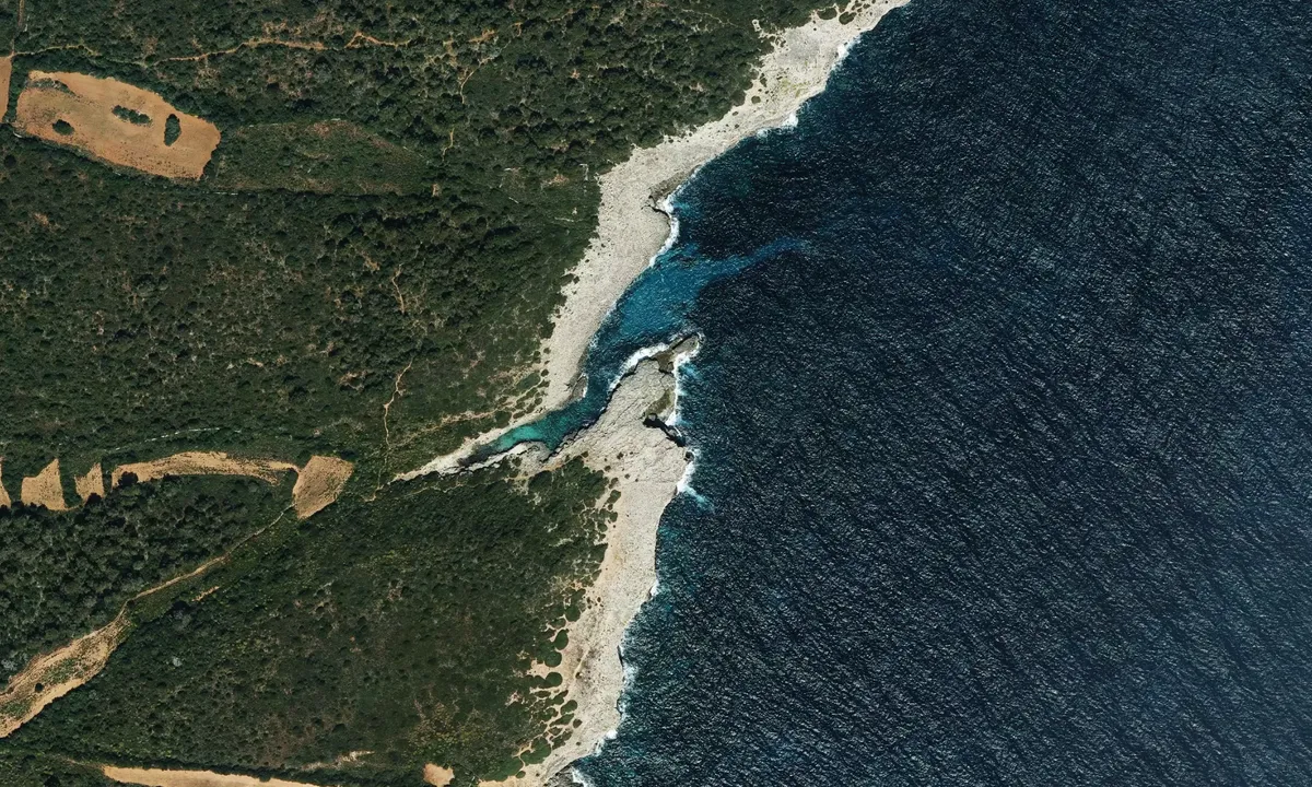 Flyfoto av Punta Negra - Cala Marçal