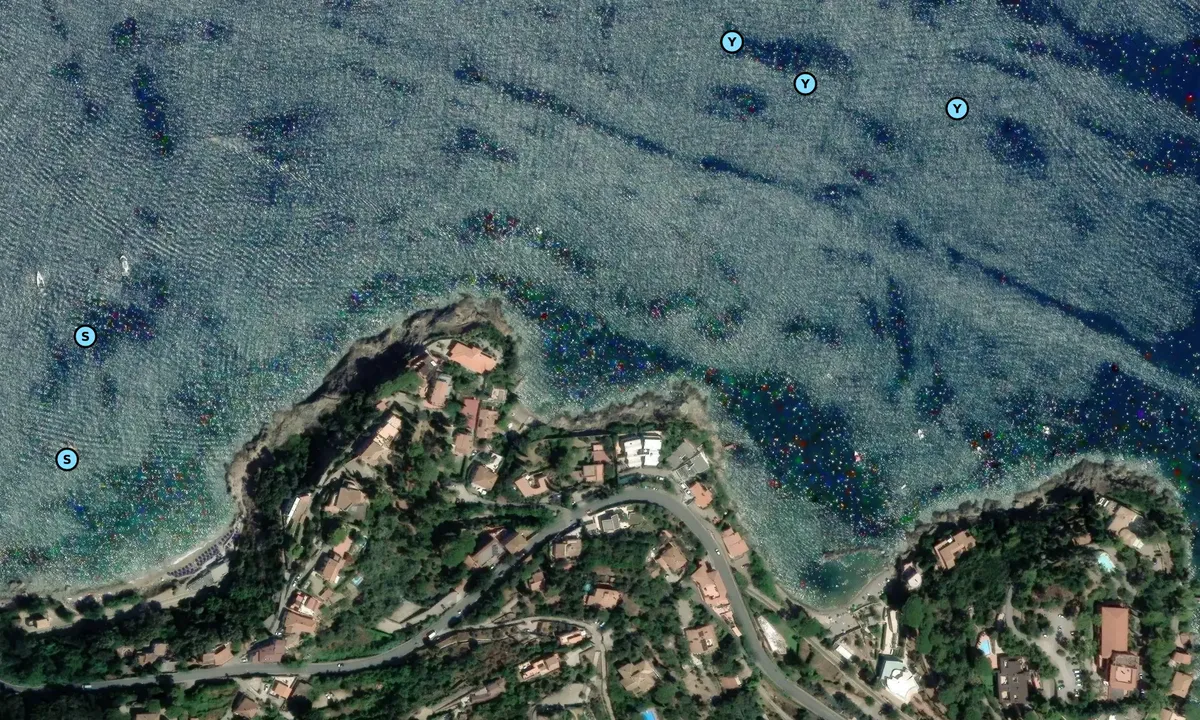 Satelite image of Punta Nera - Porto Santo Stefano