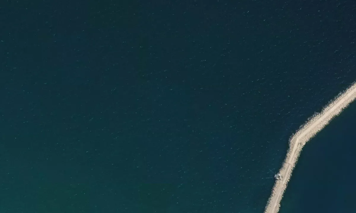 Satelite image of Punta Penna