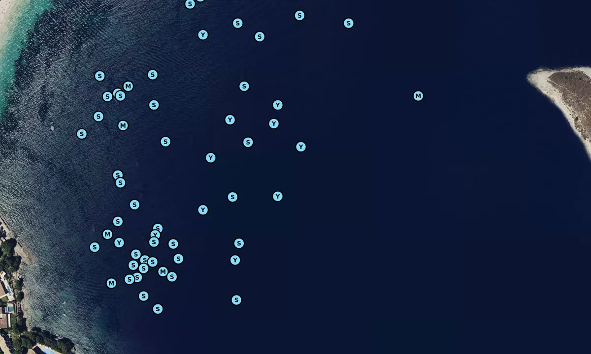 Satelite image of Punta Prima