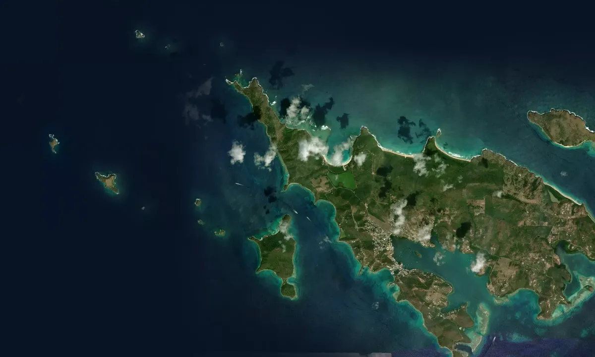Flyfoto av Punta Tamarindo Grande - Culebra