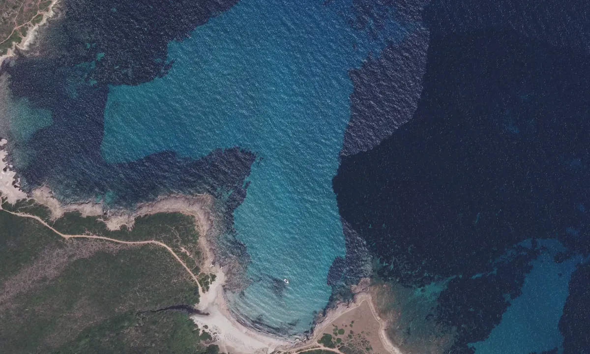 Flyfoto av Punta Vecchia