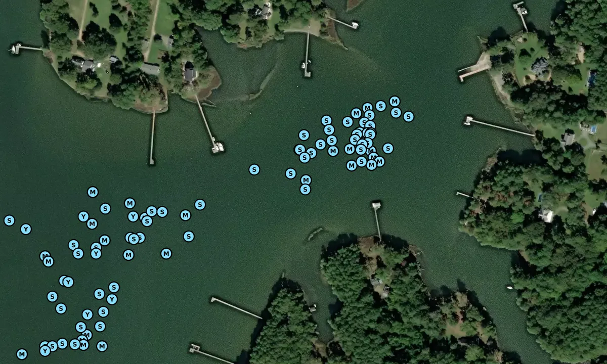 Satelite image of Put In Creek