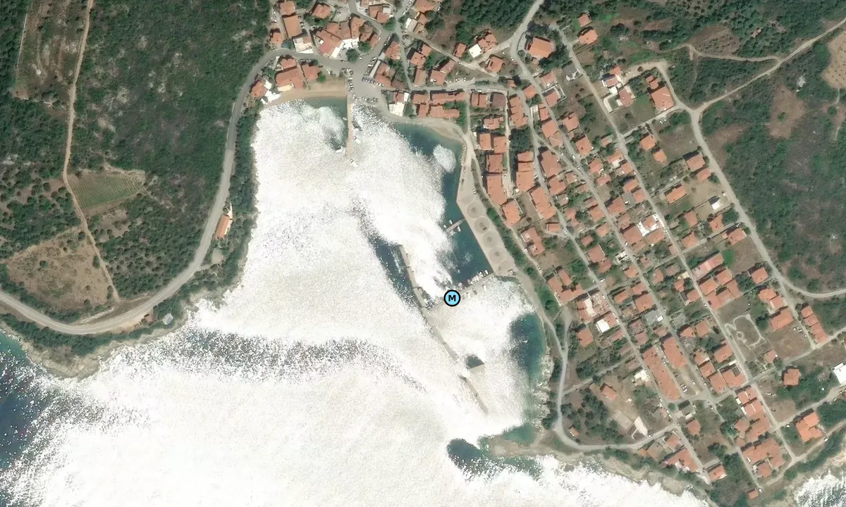 Satelite image of Pyrgadikia Marina