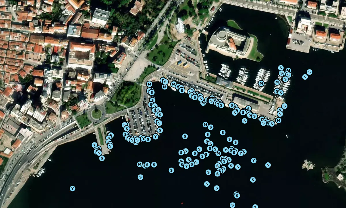 Satelite image of Quai Du Port/ Molo Vecchio di Olbia
