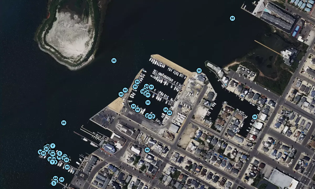 Satelite image of Queen City Marina