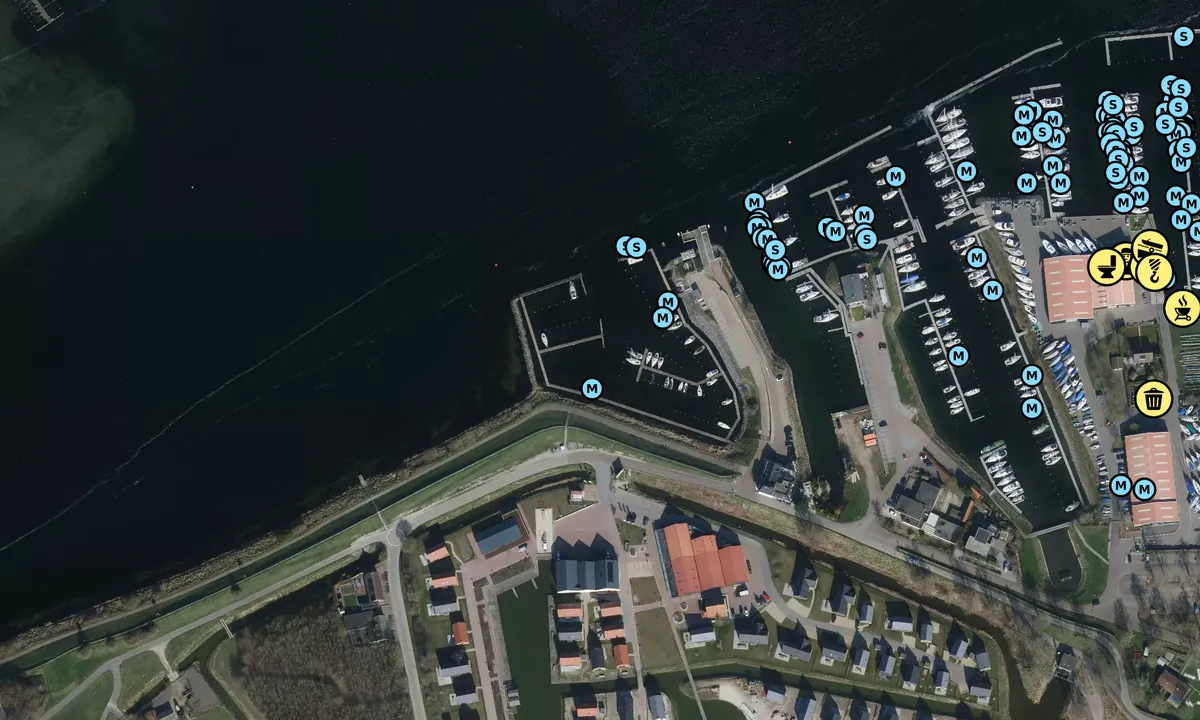 Satelite image of R.Y.C.B. Marina