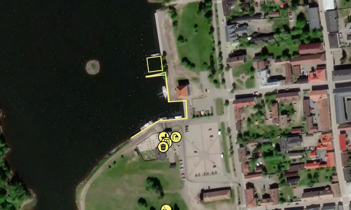 Satelite image of Raahe Museum