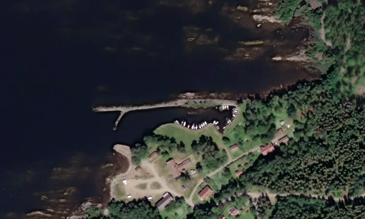Satelite image of Råbäcks hamn