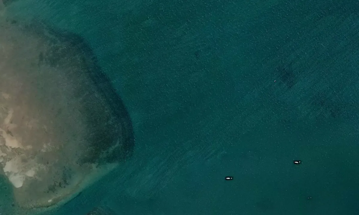Flyfoto av Raby Bay