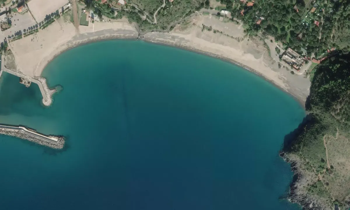 Flyfoto av Rada di Marina di Camerota
