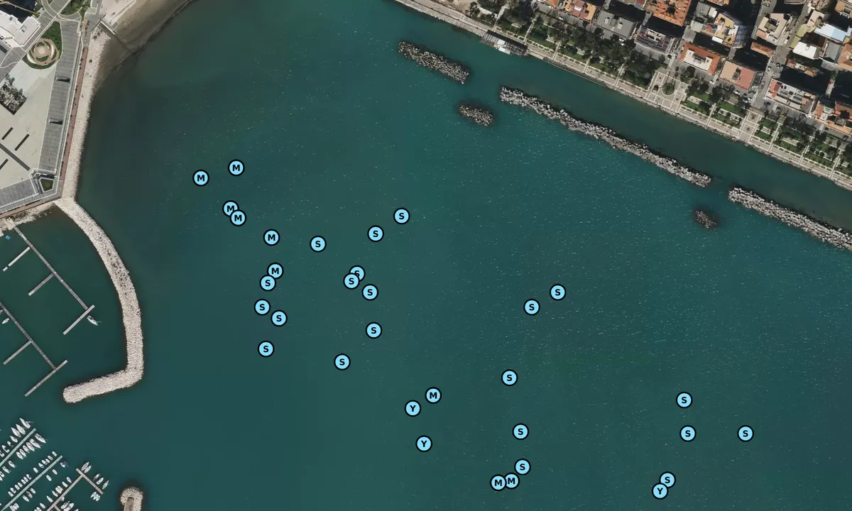 Satelite image of Rada di Santa Teresa