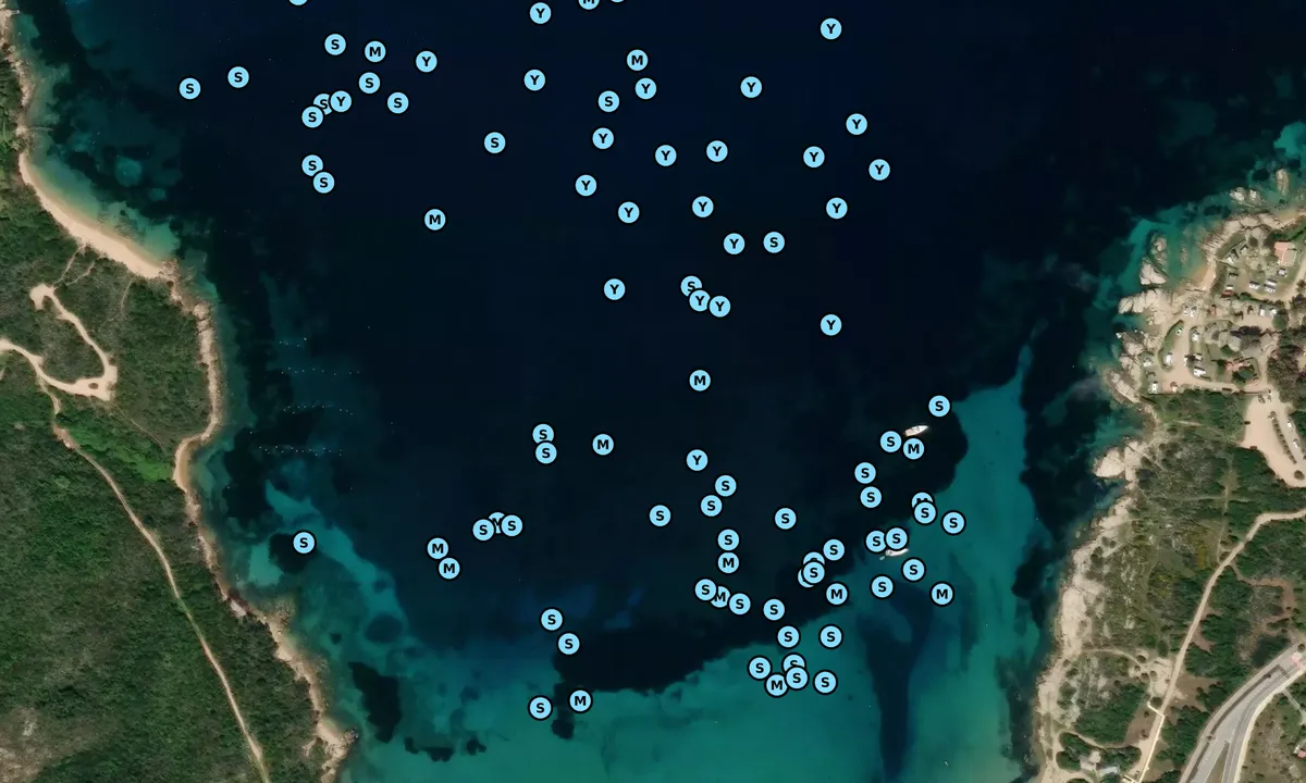 Satelite image of Rada La Sciumara
