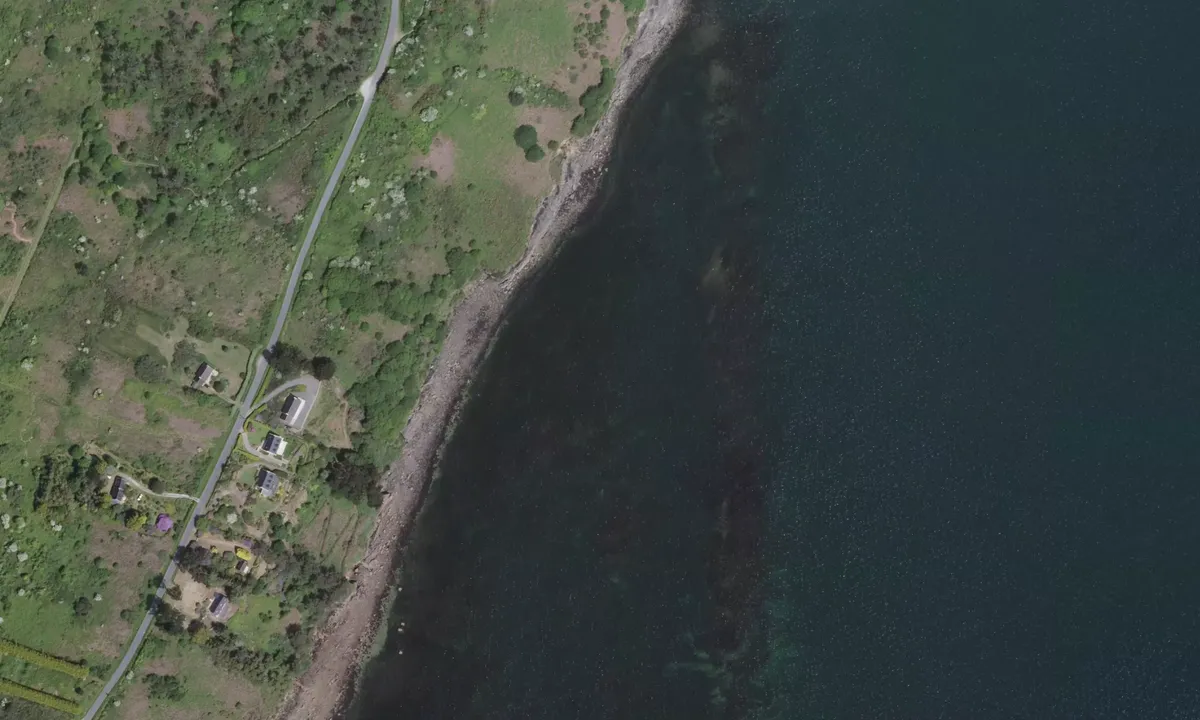 Flyfoto av Rade de Brest