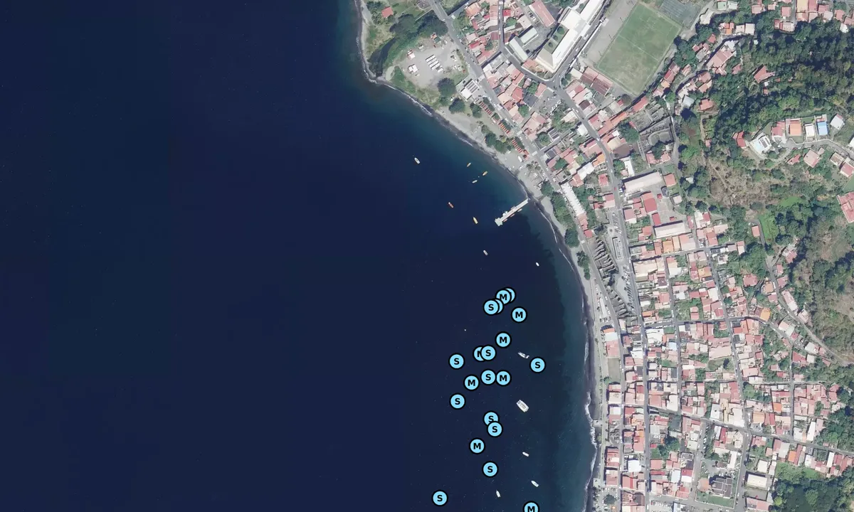 Satelite image of Rade de Saint-Pierre Nord