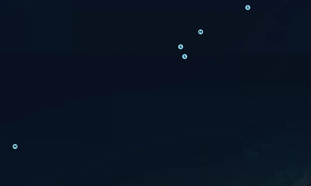 Satelite image of Ragged Keys