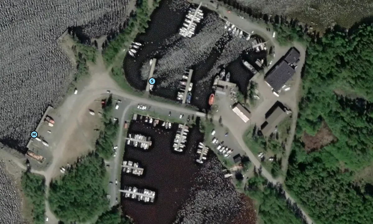 Satelite image of Rahja Fishing Harbor