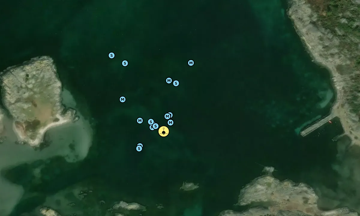 Satelite image of Råh:r - SXK Västkust bouy