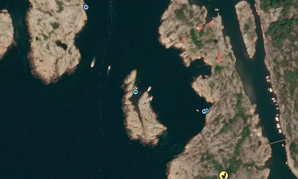 Satelite image of Rakskjæra