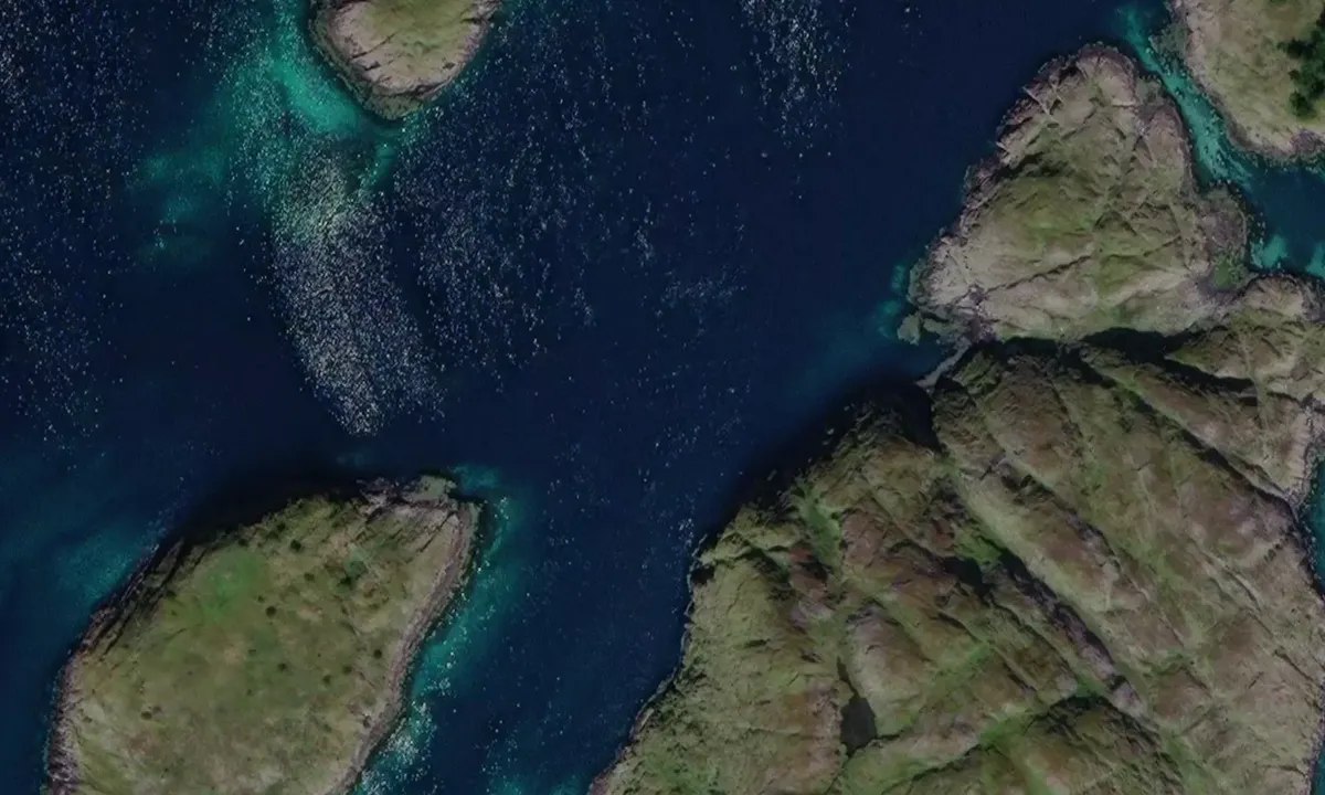 Satelite image of Ramnøya