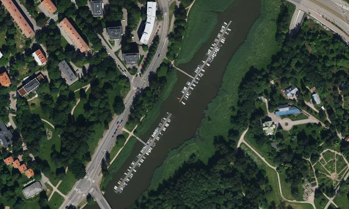 Satelite image of Ramsaynrannan venesatama