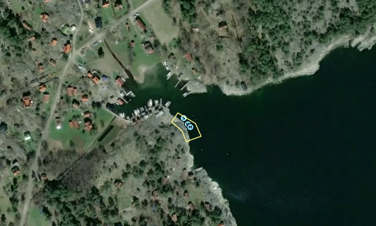 Satelite image of Ramsmora Hamn - Möja