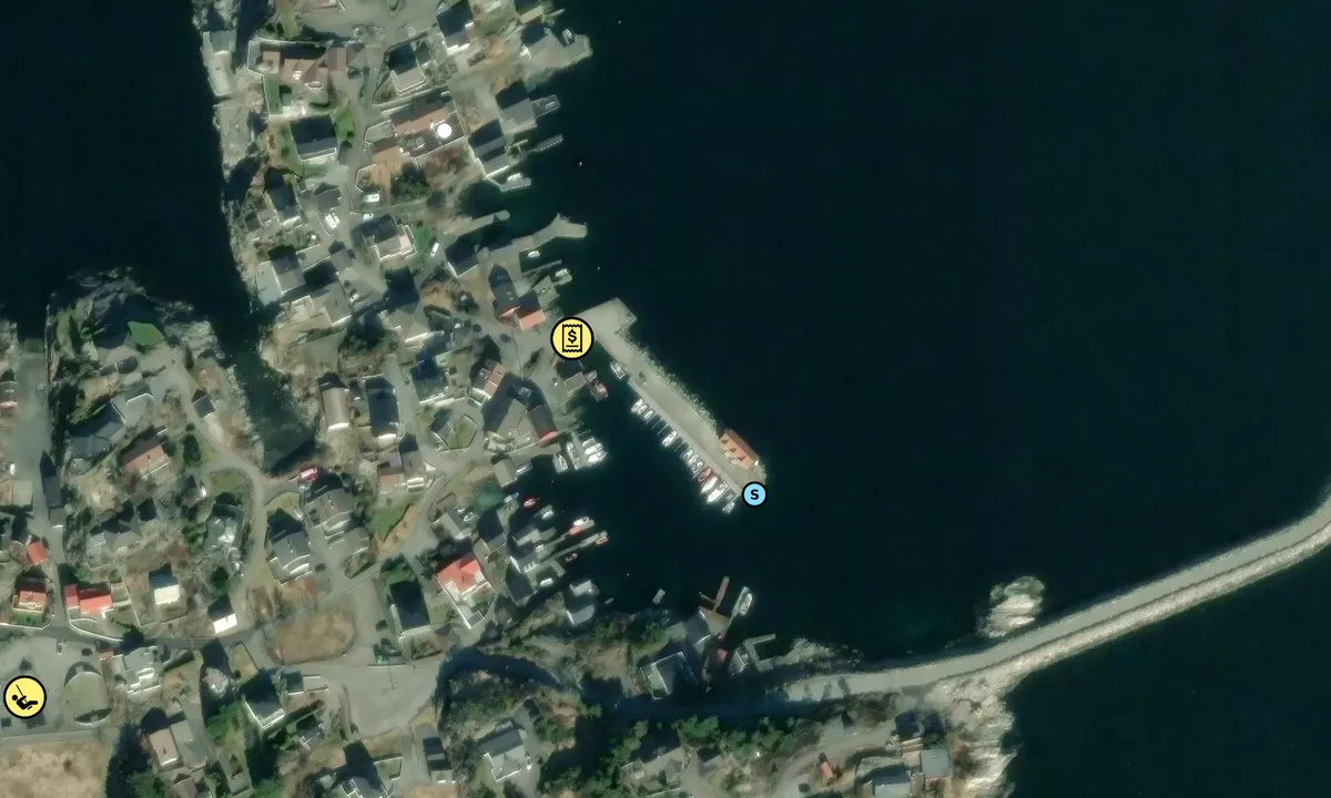 Satelite image of Ramsøy kai