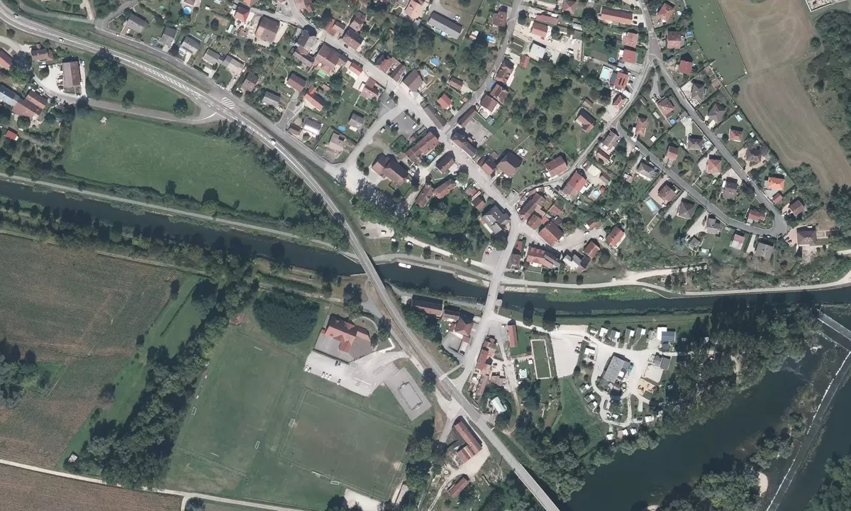 Satelite image of Ranchot Quay